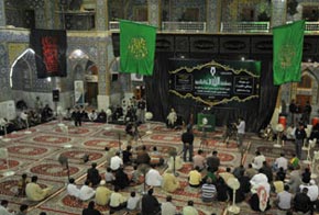محفل المسابقة في صحن أبي الفضل العباس عليه السلام
