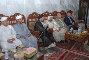 جانب من الوفد الزائر