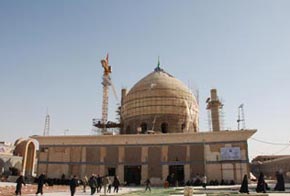 حرم العسكريين عليهما السلام يعلو من جديد 