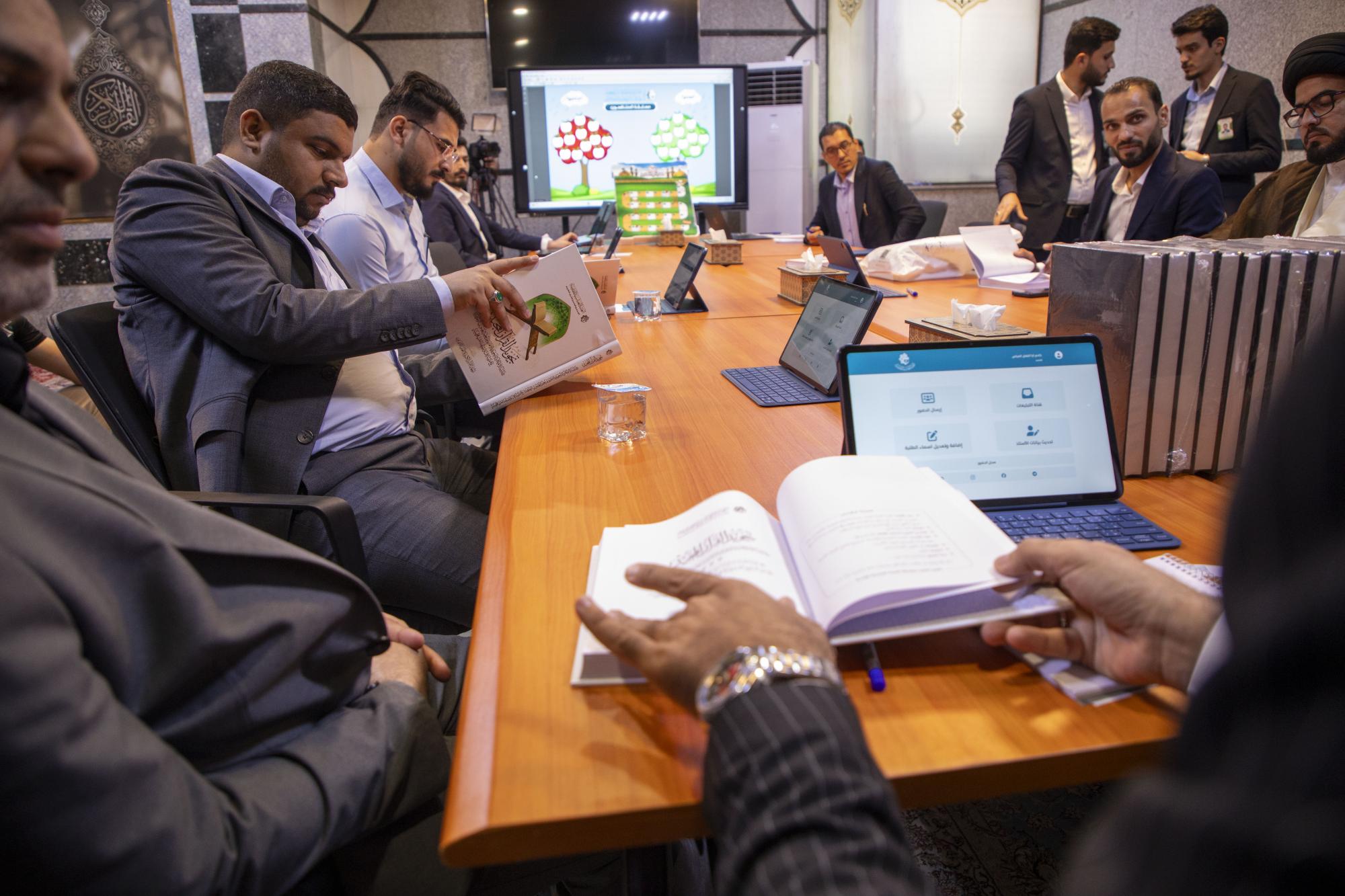المجمع العلمي: تطبيق نافذ البصيرة نُفذ بأياد عراقية