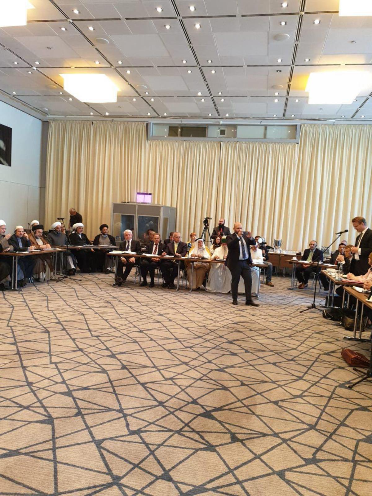 (The role of religions in the dissemination of peace): a scientific workshop in the German capital Berlin.