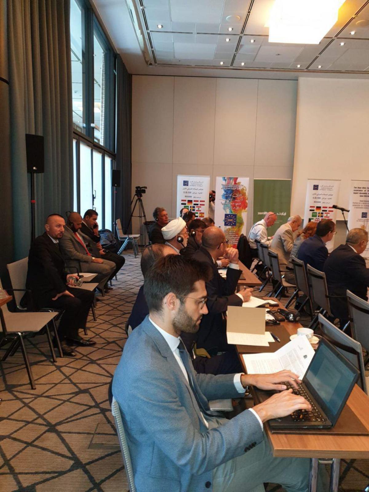 (The role of religions in the dissemination of peace): a scientific workshop in the German capital Berlin.