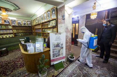 قسمُ شؤون المعارف الإسلاميّة والإنسانيّة يتّخذ التدابير الاحترازيّة للوقاية من فايروس كورونا