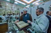 الوفود المشاركة في مهرجان ربيع الشهادة العالمي التاسع تتجول في متحف الكفيل ومكتبة ودار مخطوطات العتبة العباسية المقدسة (تقرير مصور)