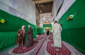 العتبة العباسية المقدسة تفتتح جميع أبواب الصحن الشريف ووضع خطة لتسهيل الانسيابية وحركة الزائرين