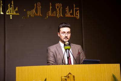 الطلبةُ المتخرّجون في كلّية التربية/ جامعة المثنّى يحتفون بتخرّجهم في رحاب العتبة العبّاسية المقدّسة