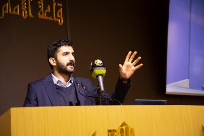 الطلبةُ المتخرّجون في كلّية التربية/ جامعة المثنّى يحتفون بتخرّجهم في رحاب العتبة العبّاسية المقدّسة