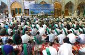 الختمة القرآنية المرتلة تواصل جلساتها اليومية في صحن أبي الفضل العباس عليه السلام 