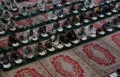 الختمة القرآنية المرتلة تواصل جلساتها اليومية في صحن أبي الفضل العباس عليه السلام 