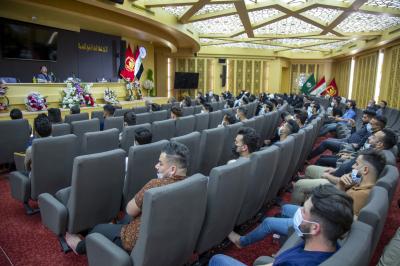 العتبةُ العبّاسية تستضيفُ وفداً من جامعة الكرخ ورئيسُها يؤكّد أنّ هناك جهداً كبيراً يُبذل لخدمة الطالب الجامعيّ