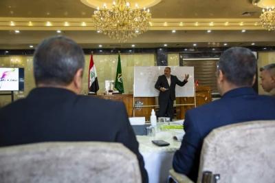 تنظيم ورشةٍ تدريبيّة للملاكات الإرشاديّة الخاصّة بتربيتَيْ ميسان وبابل