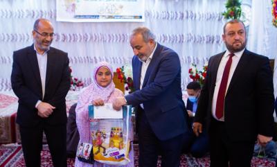 العتبةُ العبّاسية المقدّسة تحتفي بـ150 يتيماً وتكرّمهم تيمّناً بذكرى ولادة أبيهم