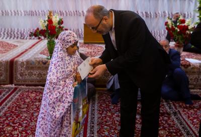 العتبةُ العبّاسية المقدّسة تحتفي بـ150 يتيماً وتكرّمهم تيمّناً بذكرى ولادة أبيهم