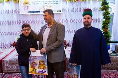 العتبةُ العبّاسية المقدّسة تحتفي بـ150 يتيماً وتكرّمهم تيمّناً بذكرى ولادة أبيهم