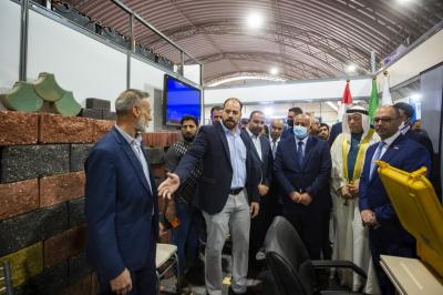 العتبةُ العبّاسيةُ المقدّسة تشاركُ في معرض البناء والإعمار والاستثمار الدوليّ