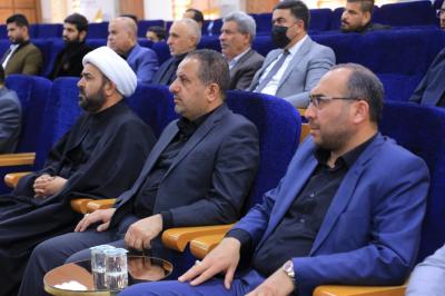 إحياءً لذكرى شهادة الإمام الكاظم (عليه السلام): جامعةُ العميد تنظّمُ فعّاليةً عزائيّة