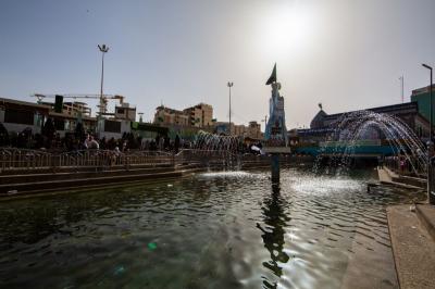 خَدَمَةُ مقام الإمام المهديّ (عجّل الله فرجه الشريف) استنفارٌ تامّ لخدمة الزائرين