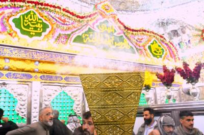 خَدَمَةُ مقام الإمام المهديّ (عجّل الله فرجه الشريف) استنفارٌ تامّ لخدمة الزائرين