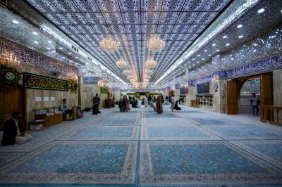 خَدَمَةُ مقام الإمام المهديّ (عجّل الله فرجه الشريف) استنفارٌ تامّ لخدمة الزائرين