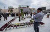 بمناسبة مولد الرسول الأكرم(صلّى الله عليه وآله) قسم الشؤون الخدمية في العتبة العباسية المقدسة ينشر عدداً من أشجار الزينة..