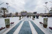 بمناسبة مولد الرسول الأكرم(صلّى الله عليه وآله) قسم الشؤون الخدمية في العتبة العباسية المقدسة ينشر عدداً من أشجار الزينة..