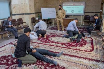 إقامة ورشةٍ تدريبيّة في العناية التكتيكيّة بالإصابات القتاليّة