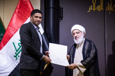 قسمُ الشؤون الدينيّة في العتبة العبّاسية المقدّسة يُكرّم متطوّعيه لدَوْرهم الإرشاديّ والتثقيفيّ