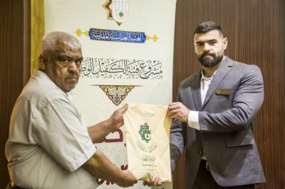 وفدٌ من تربويّي محافظة ديالى يزورُ العتبةَ العبّاسية المقدّسة ويؤكّد أنّ مشاريعها باعثة للأمل