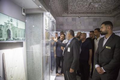وفدٌ من تربويّي محافظة ديالى يزورُ العتبةَ العبّاسية المقدّسة ويؤكّد أنّ مشاريعها باعثة للأمل