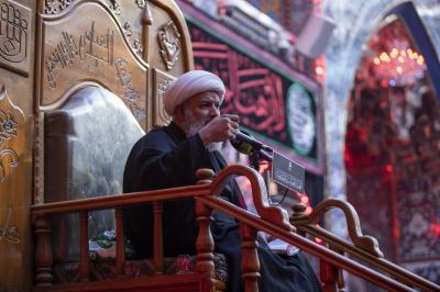 العتبةُ العبّاسية المقدّسة تنظّم عدداً من المجالس العزائيّة في الصحن الشريف