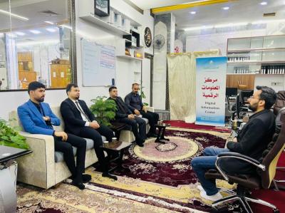 مركزٌ متخصّص في العتبة العبّاسية يؤسّس مكتبةً رقميّةً لمعهد الصحّة العالي في الديوانيّة