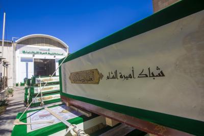 وضع اللمسات النهائية الخاصّة بحفل نقل الشبّاك الجديد إلى مرقد العقيلة