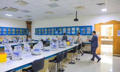 جامعةُ العميد تستقبلُ لجنةً وزاريّةً لتقييم الأداء العلميّ