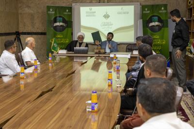 المجمع العلمي للقرآن الكريم يعقد ورشة للخطّاطين العراقيين الفائِزين بمسابقة جائزة الثقلين الاولى
