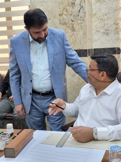 المجمع العلمي للقرآن الكريم يعقد ورشة للخطّاطين العراقيين الفائِزين بمسابقة جائزة الثقلين الاولى