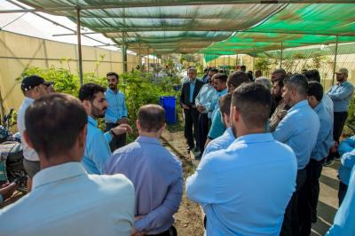 زيارة الى مشتل العتبة العباسية المقدسة