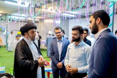 المجمع العلمي للقرآن الكريم يفتتح قاعة ألعاب فكرية في النجف 