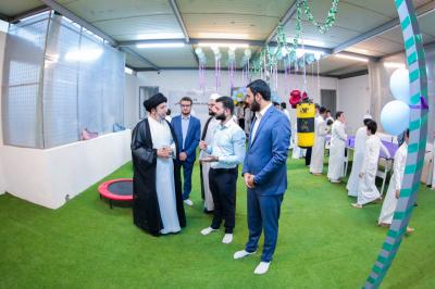 المجمع العلمي للقرآن الكريم يفتتح قاعة ألعاب فكرية في النجف 