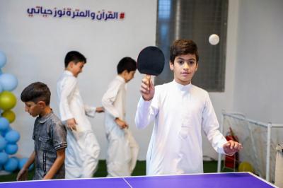 المجمع العلمي للقرآن الكريم يفتتح قاعة ألعاب فكرية في النجف 