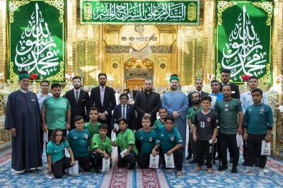 ببرنامج متعدد الفقرات ومعسكر داخلي.. المنتخب الوطني لقصار القامة للصالات في ضيافة العتبة العباسية 