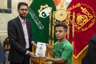 ببرنامج متعدد الفقرات ومعسكر داخلي.. المنتخب الوطني لقصار القامة للصالات في ضيافة العتبة العباسية 