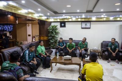 ببرنامج متعدد الفقرات ومعسكر داخلي.. المنتخب الوطني لقصار القامة للصالات في ضيافة العتبة العباسية 