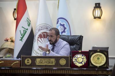 لإطلاعها على مشاريعه.. وفد من قسم الشؤون الفكرية والثقافية يزور الجامعة التكنلوجية