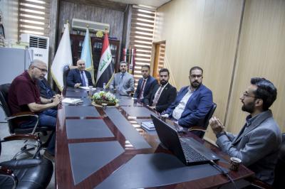 لإطلاعها على مشاريعه.. وفد من قسم الشؤون الفكرية والثقافية يزور الجامعة التكنلوجية