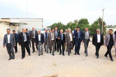 جانب زيارة مشاريع العتبة العباسية المقدسة
