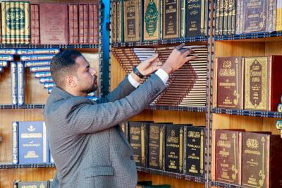 القسم شارك بأكثر من مئة عنوان من نتاجاته