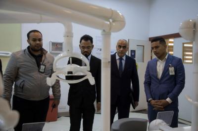  جولة الوفد في مشاريع العتبة العباسية