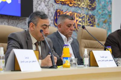 الجلسة أقيمت بالتعاون مع مركز النهرين للدراسات الاستراتيجية ودائرة مكافحة التطرّف في جهاز الأمن الوطني