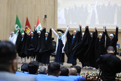 طالبات من مدارس مجموعة العميد التعليمية 