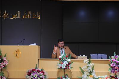 قسم العلاقات يستقبل الوفد ضمن مشروع (اكفل موهبة)